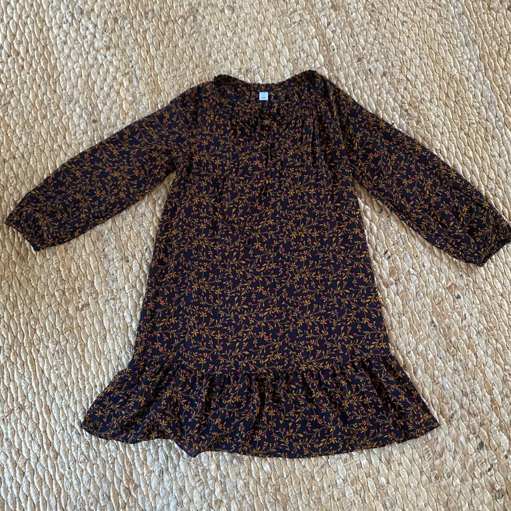 Old Navy Longsleeve Floral Dress - Picture 1 of 4
